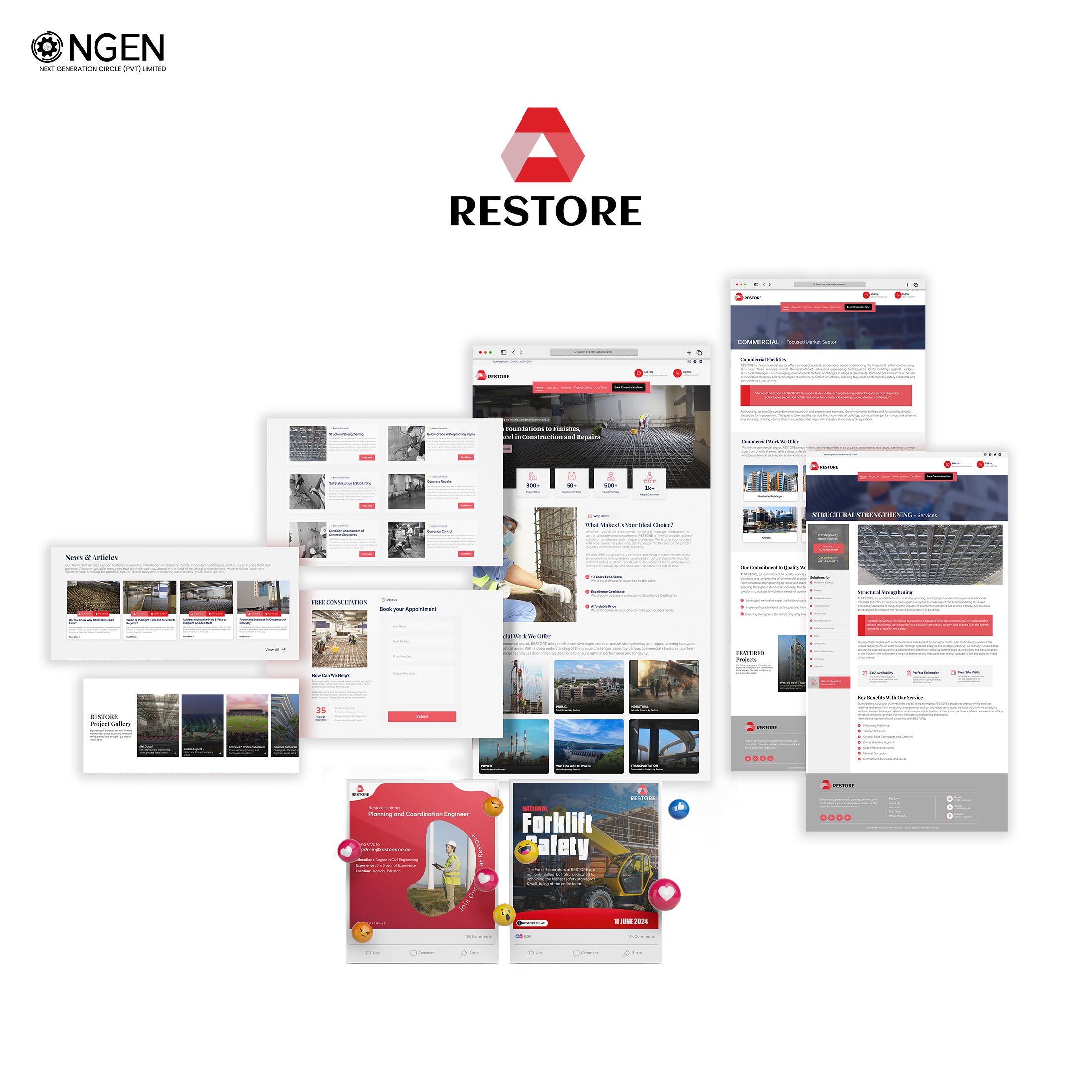 RESTORE MIDDLE EAST COMPANY WEB